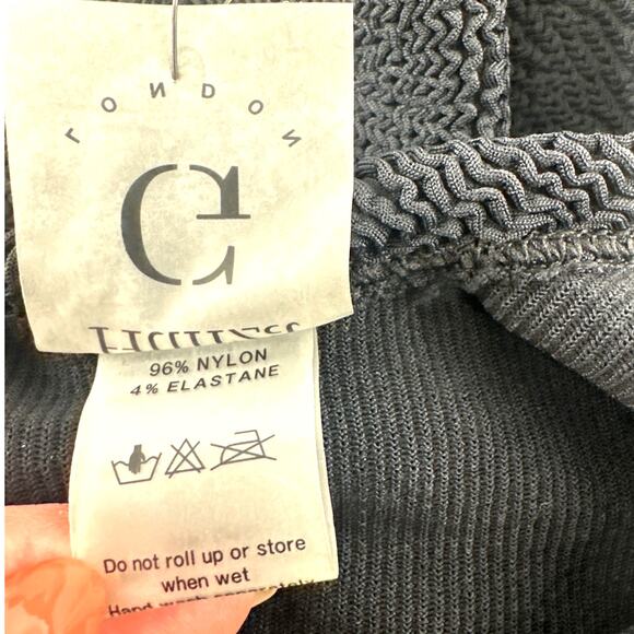 Hunza G Black Tank Dress One Size - Picture 7 of 9